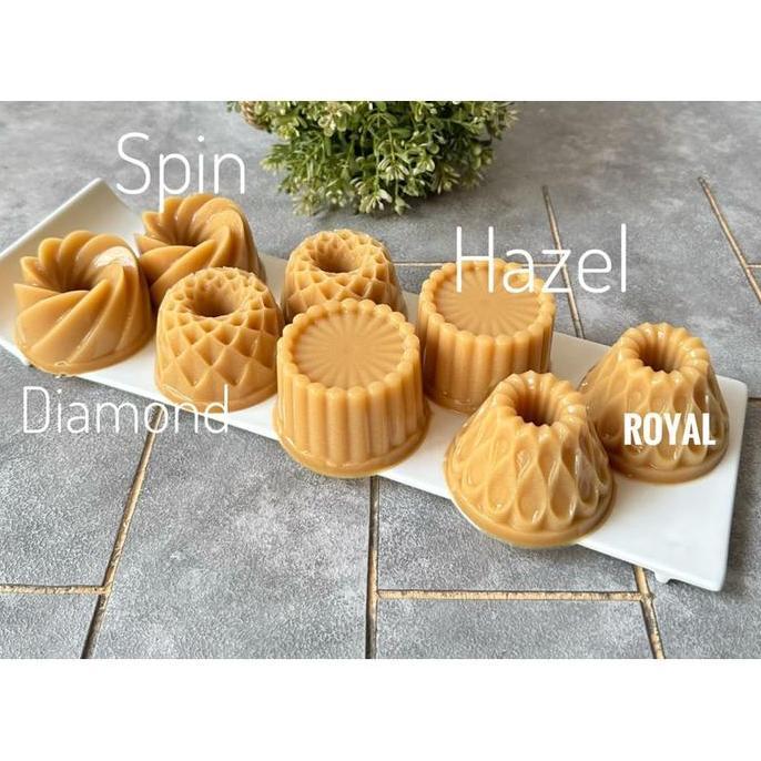 Terpopuler- Cetakan Puding Mini Series / Cetakan Puding Kecil / Loyang Puding Premium