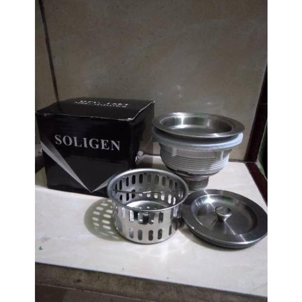 Newkirim- Affur Bcp Stenlis Saringan Cucian Piring Stenlis