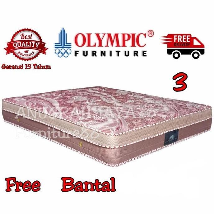 Lansungkirim- Olympic Springbed Matras Flushtop Bearland Type Grizzly