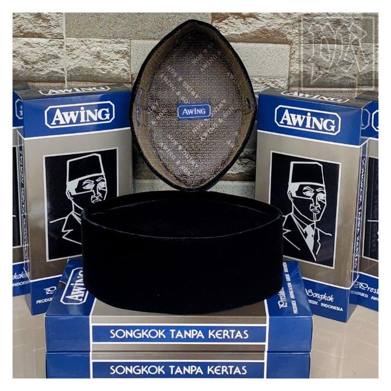 PECI SONGKOK KUPYAH NASIONAL AWING 1000% ORI TANPA KERTAS