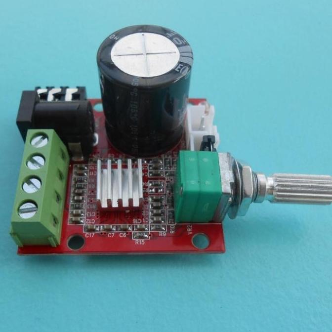 Alatlengkap- Red Pam8610 Amplifier Board Pam 8610 Sound Quality 12V With Potensio