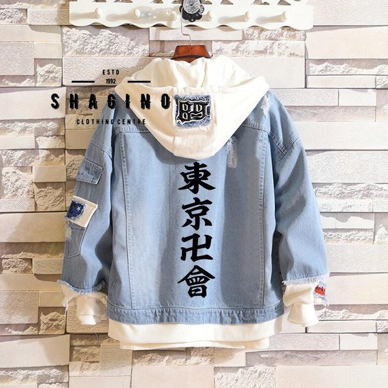 ~Harga Special~ Shagino | Jaket Jeans Oversize / Jaket Jeans Oversize Sobek / Jaket Jeans Oversize B