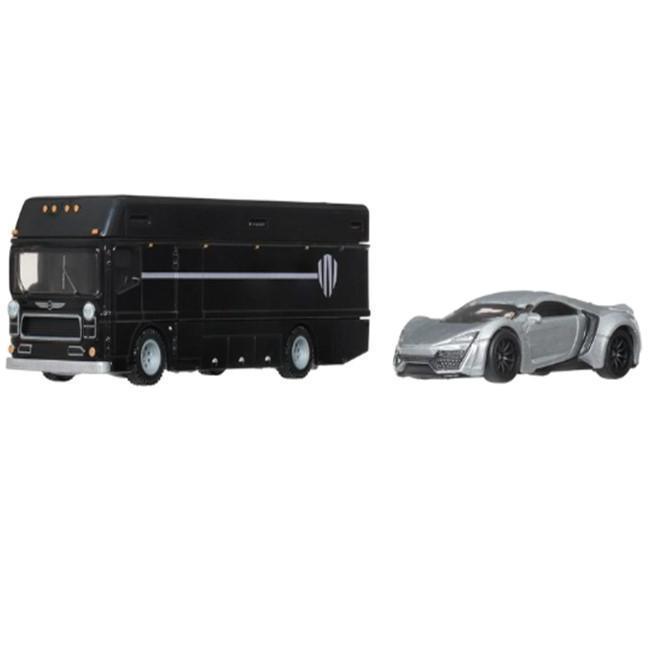 Hot Wheels HOTWHEELS Premium Car Culture Team Transport 2 Pack FERRARI TOYOTA LYKAN FLF56