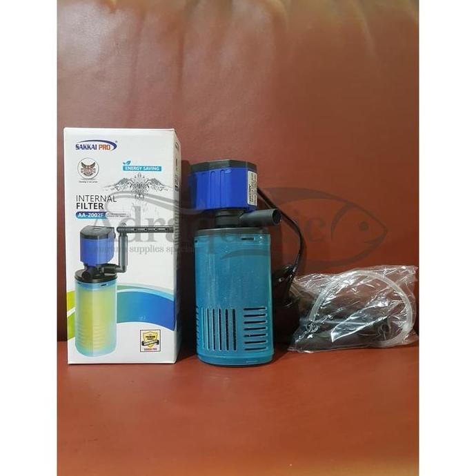 Blebeb- Sakkai Pro Aa-2002F Internal Filter Pompa Air Celup Filter Aquarium