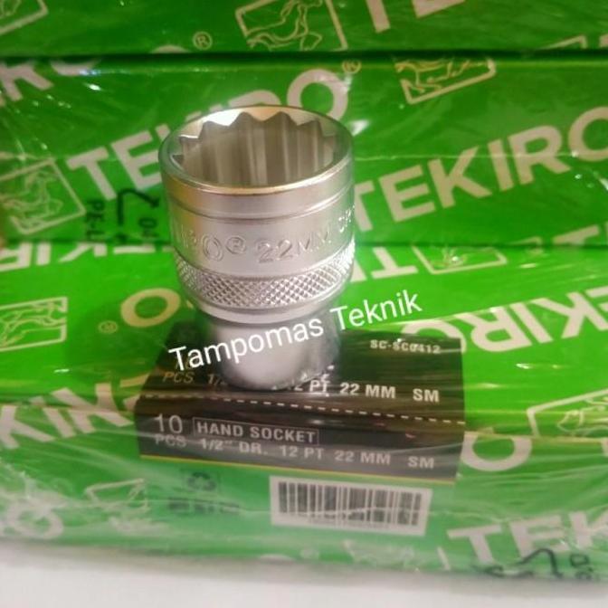 Alatlengkap- Mata Sok 22Mm Tekiro Kunci Sok 22 Mm Cvt