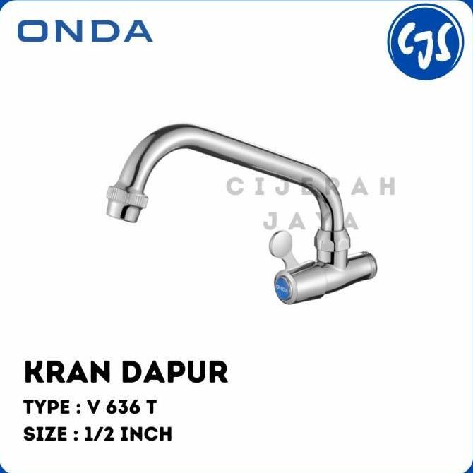 Serbaledeng- Keran Dapur Onda V 636 T / Kran Cuci Piring Onda V636T /Kran Bcp Angsa