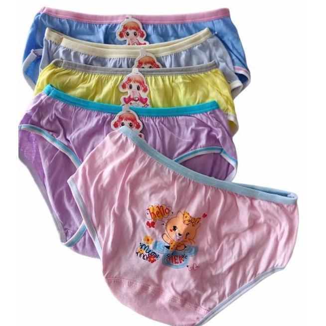 DR129 >> Cd Anak Golden Nick Lusinan 054 Rainbow Warna Terang | Celana AnakCewek GN Bahan Katun Mura