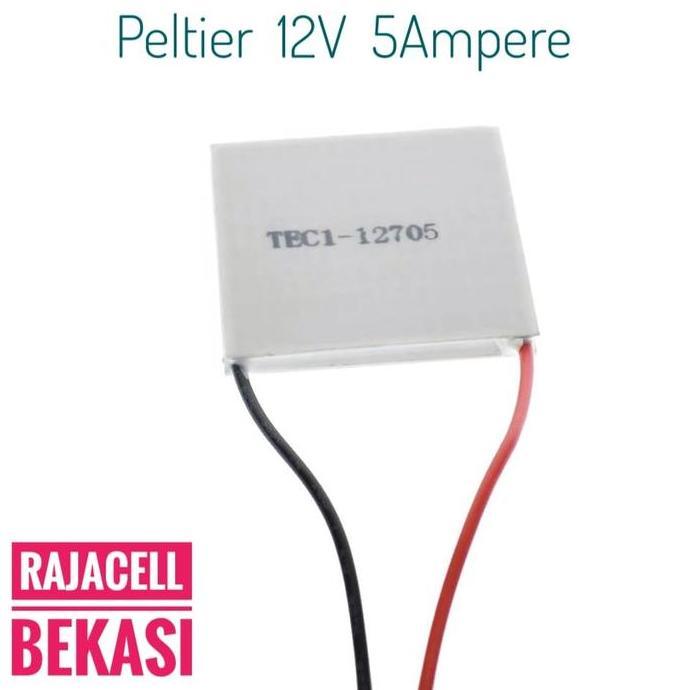 Alatlengkap- Peltier Tec1 12705 12V 5A 40X40 Thermoelectric Cooler Pertir Cooler