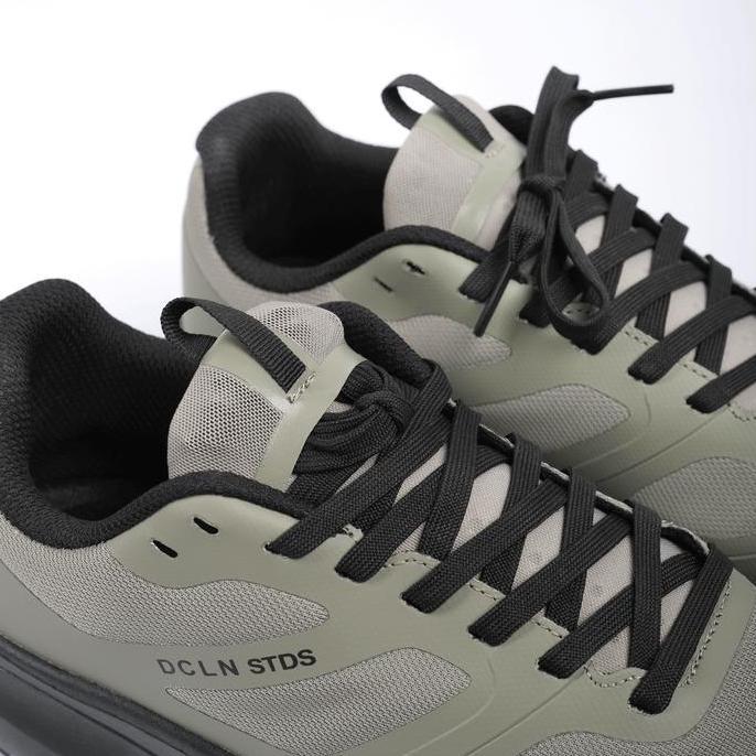 BEST SELLER / PREMIUM Declan Sepatu Sneaker Outdoor Tundra X 01-101 Kasual Karet Shoes Sport Hitam N