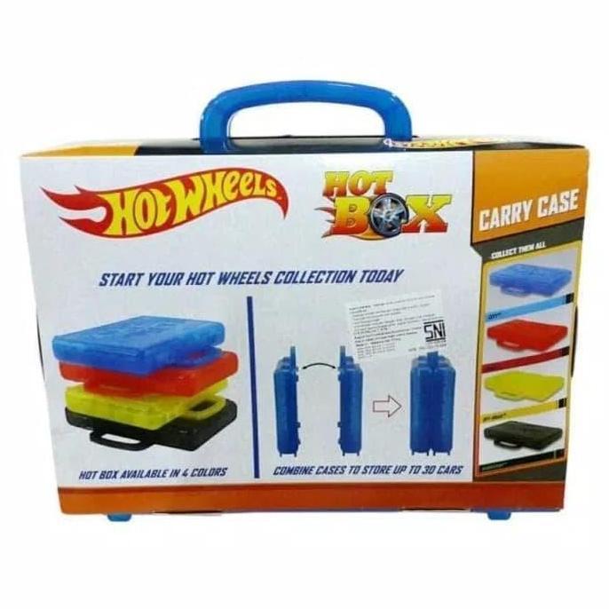 Hotwheels Hot Box Twin Pack Koper Carry Case Hot Wheels