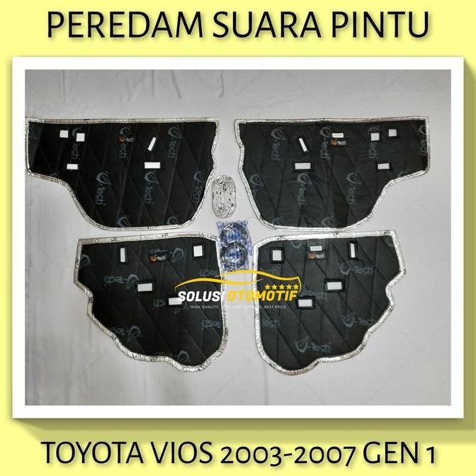 Promo TOYOTA VIOS 2003-2007 Gen 1 Peredam Suara Pintu Aksesoris Mobil VTECH Diskon