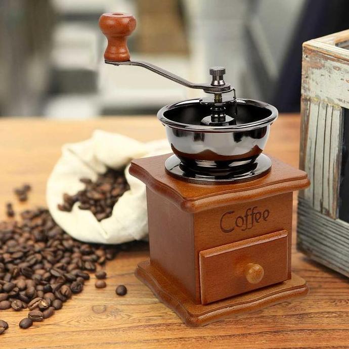 Promo Classic Coffee Grinder Penggiling Kopi Jadul Diskon