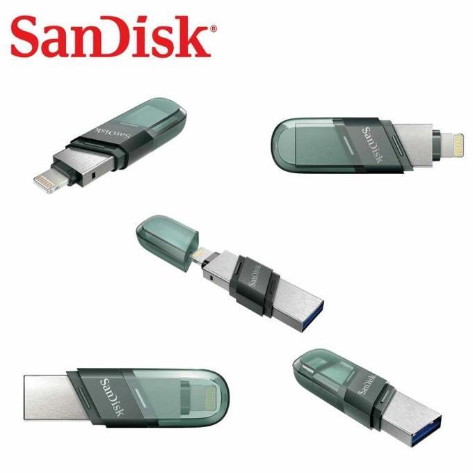 Sandisk Ixpand Flip USB Flash Drive 256GB OTG For Iphone - ORIGINAL