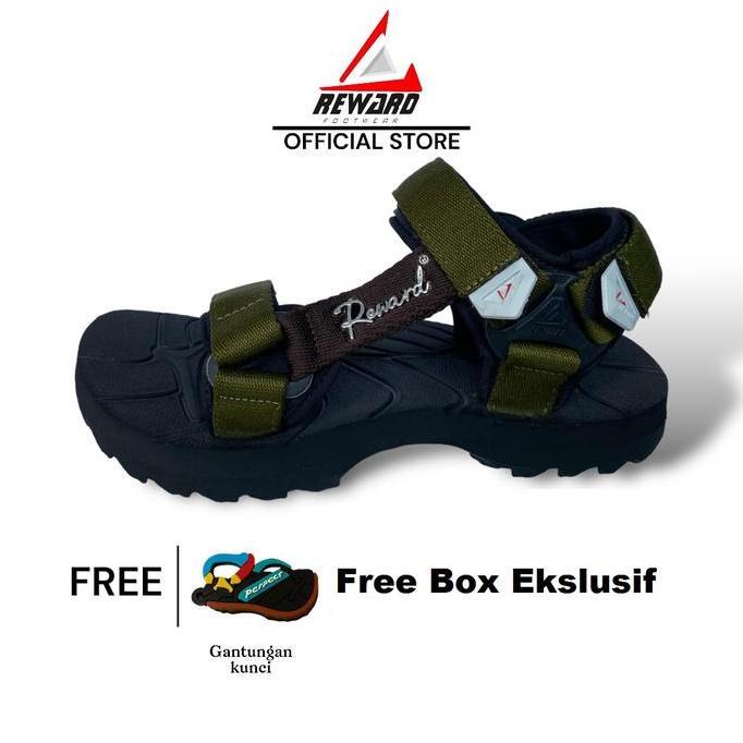 sandal gunung Premium outsole hitam reward Sandal
