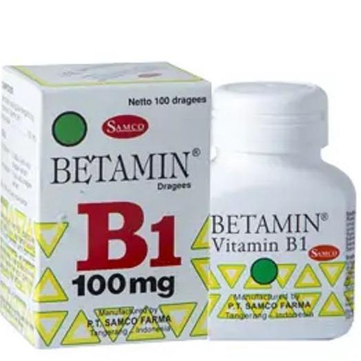VITAMIN B1 100 MG SAMCO / SAMCO BETAMIN B1 100 MG - SUMPLEMEN MAKANAN