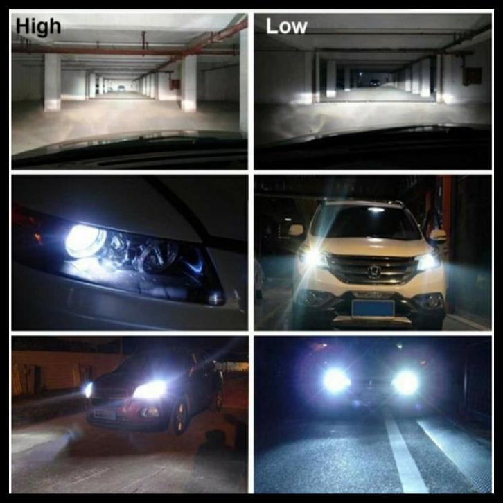 TERLARIS LAMPU HID XENON H4 HI/LO 6000K 35W WHITE PUTIH MOBIL MOTOR AKSESORIS