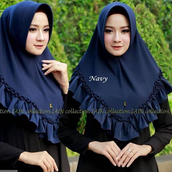 Thebest- HIJAB REMPEL MADU / BERGO INSTAN PET / KERUDUNG JERSEY REMPEL KRIWIL