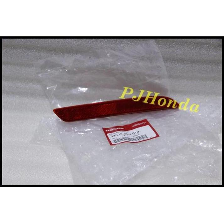 DISKON REFLECTOR BUMPER BELAKANG HONDA JAZZ RS 2012-2013 GENUINE