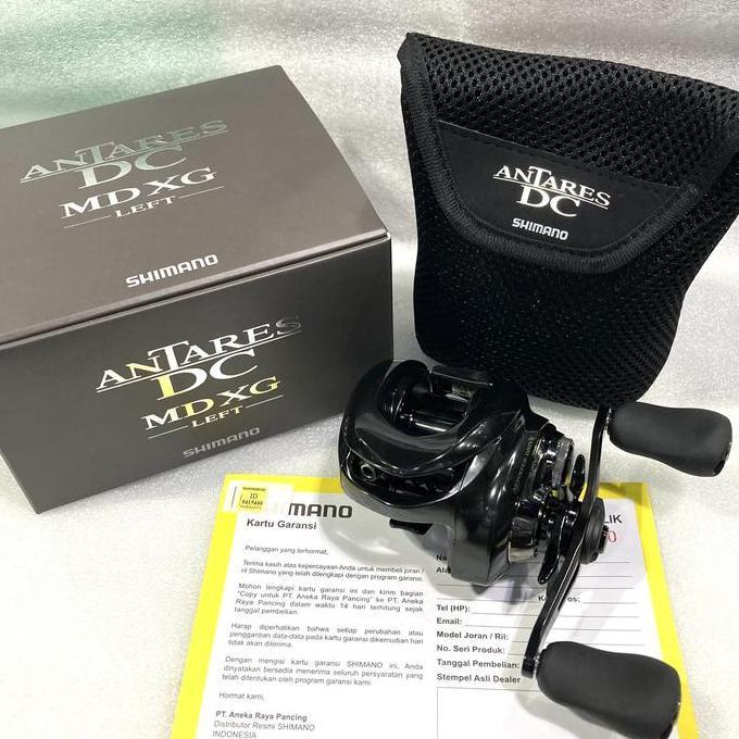PROMO! REEL BAITCASTING SHIMANO ANTARES DC MD XG LEFT 2023
