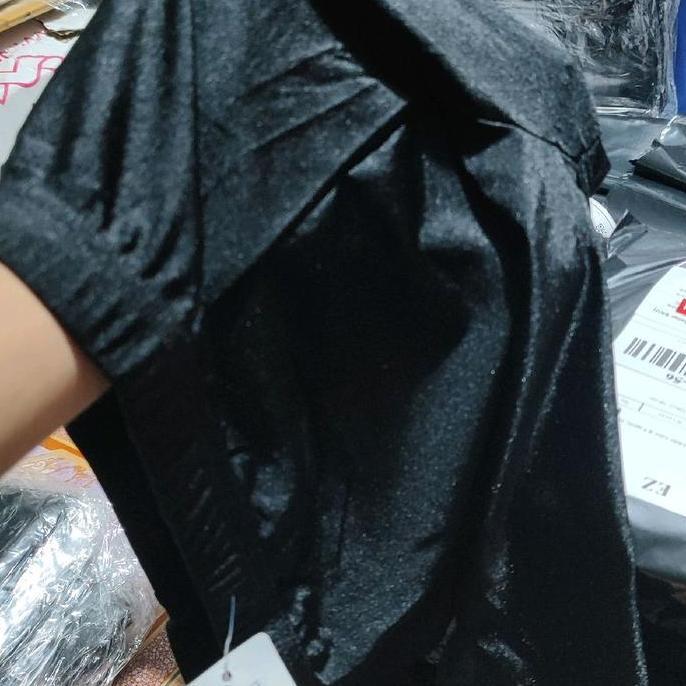 Yurima- Legging Hitam Glossy Panjang Leging Kilat Celana Leging Polos Wanita Santai