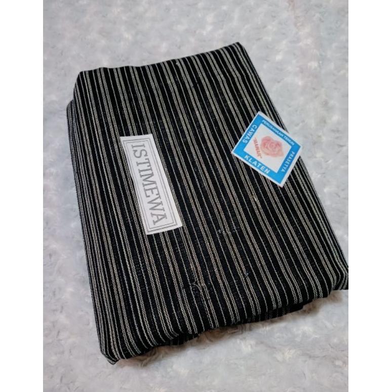 Promo  Jarik Lompong Keli 3 Meter - Selendang Lurik - Kain Tenun - Atbm