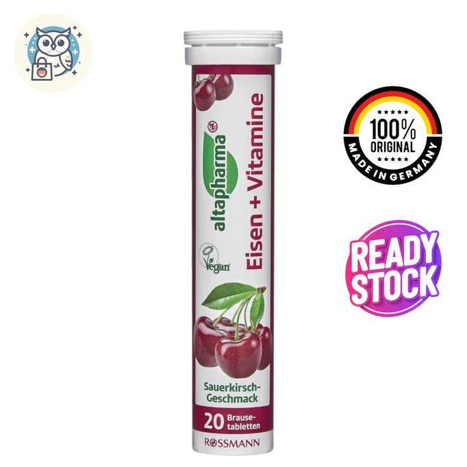 Altapharma Zat Besi, Multivitamin Effervescent | CDR Zat Besi Multivitamin | Eisen Brauseten - 20 bu