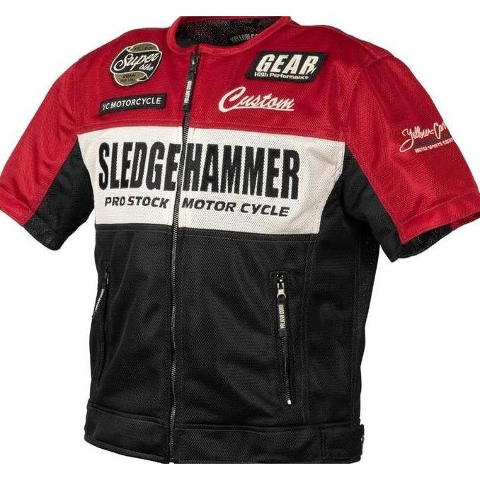 YELLOW CORN YMT-005 BLACK RED | JAKET MOTOR | ORIGINAL