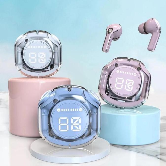 Jaminbagus- Air31 Earphone Bluetooth Dengan Mikrofon Hifi Stereo Headset Bluetooth Sentuh Speaker Mi