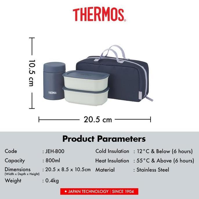 Thermos Vacuum Insulated Soup Lunch Set 800ml LA