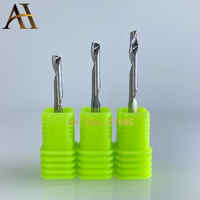 Irongo- Mata Cnc Router Bit 3.175Mm End Mill Spiral 15Mm Acp Aluminium Endmill