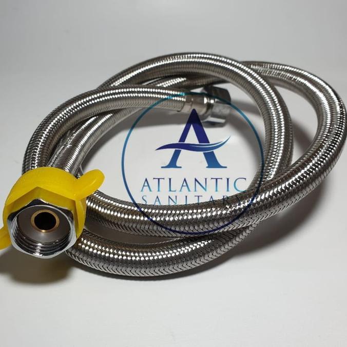 Langsungaja- Selang Flexibel 1 Meter/Flexibel Hose 1 Meter Ukuran 1/2"