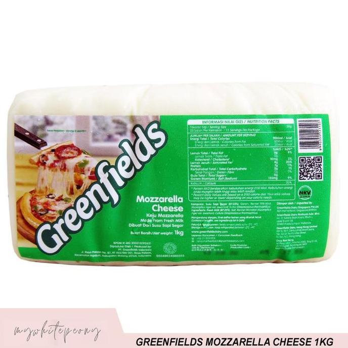 Alami- Mozarella Cheese Greenfield - Keju Mozarella 1Kg