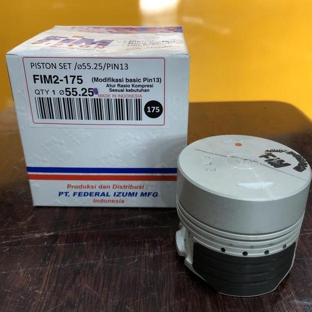 TERBARU - Piston FIM Honda Revo Vario Jupiter Vega Blade Beat Pin13 FIM2 FIM 2