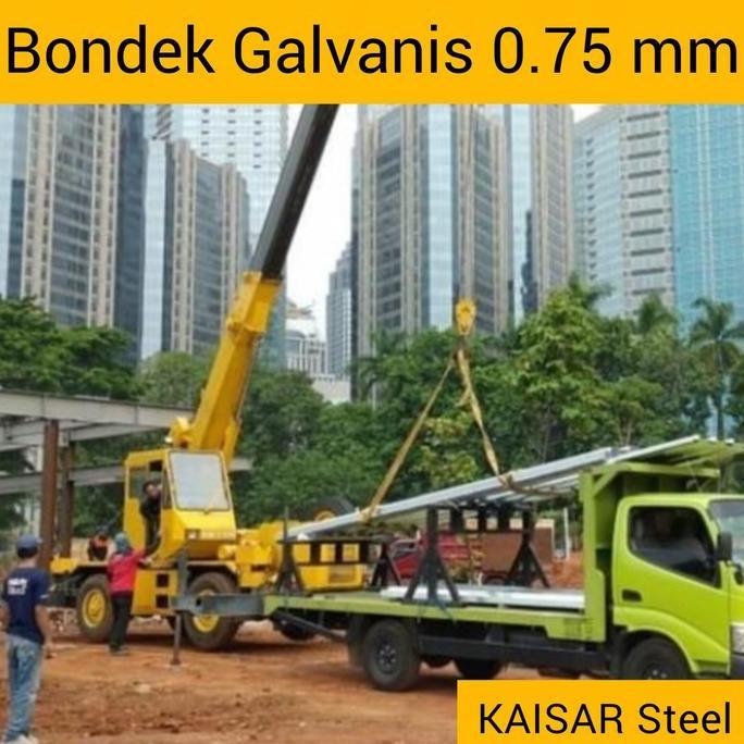tefilaah - bondek galvanis alas cor 0.75 mm