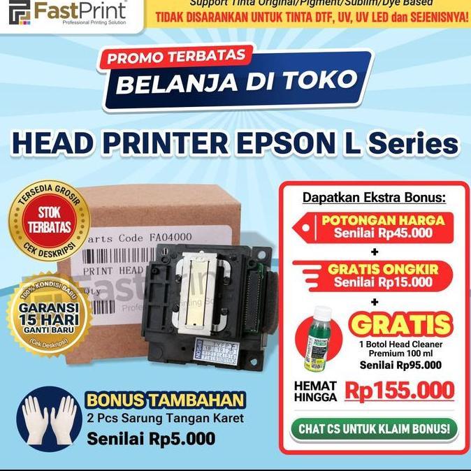 Solid- Print Head Printer Original Epson L110 L210 L120 L130 L220 L310 L300