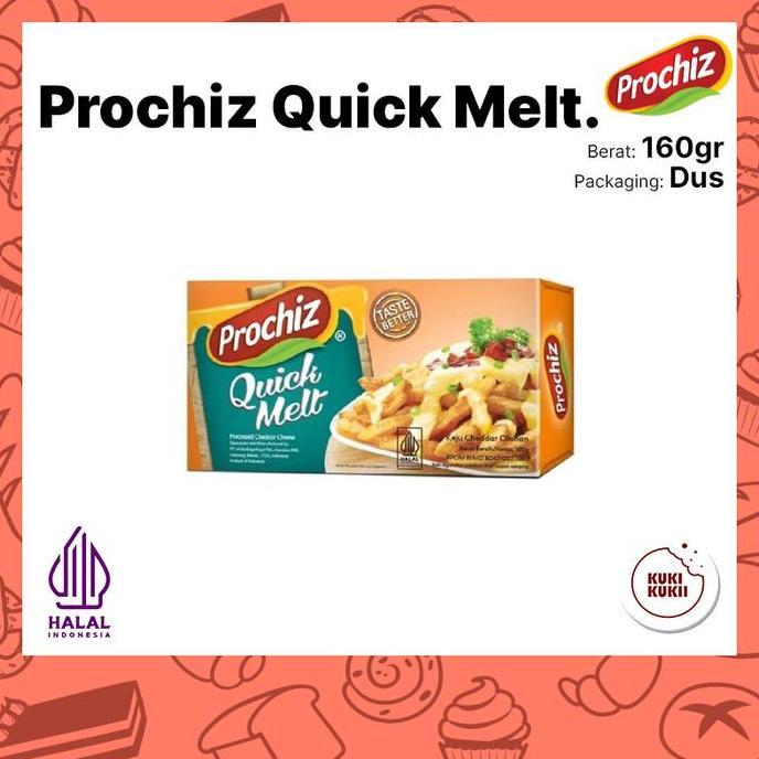 Alami- Keju Prochiz Quick Melt 160Gr | Keju Lumer Prochiz Quick Melt 160 Gram