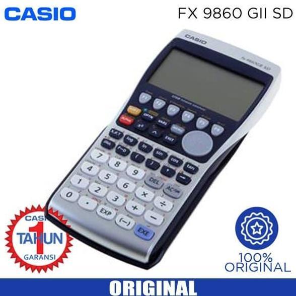 Promo Kalkulator Casio Fx 9860 Gii Sd