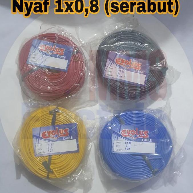 Promo Kabel Nyaf 0,8mm Diskon