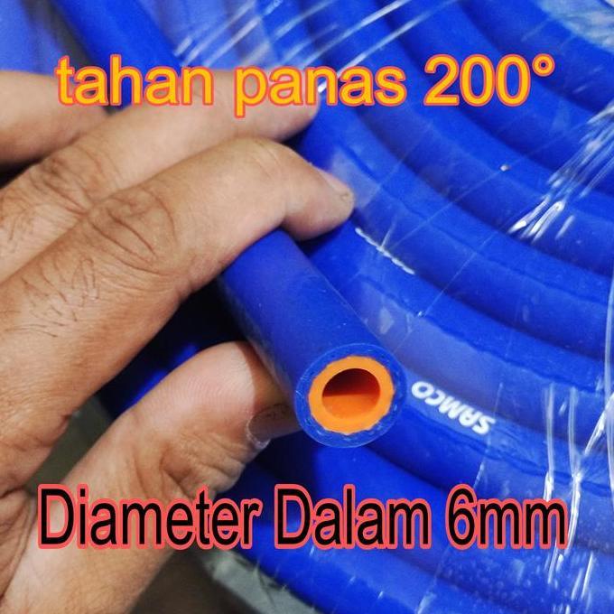 Carecar- Selang Oil Cooler / Radiator 6Mm Samco Motor Mobil