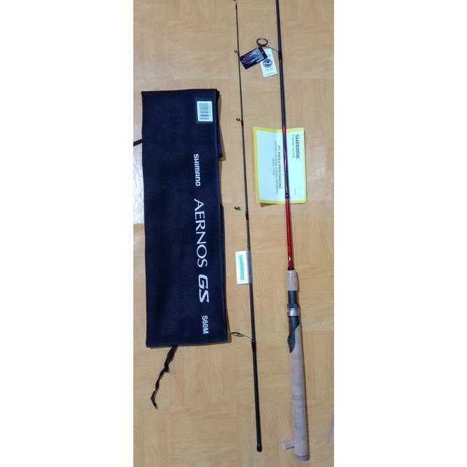 TERMURAH - Joran Shimano Aernos GS S60M 180 cm 2022 Original Fuji