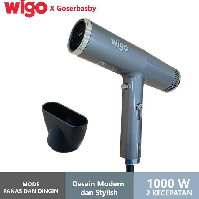 Wigo Hair Dryer W-810 Slim Hairdryer Pengering Rambut 1000W