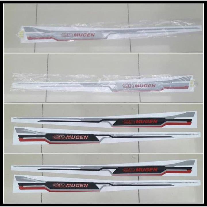 TERBARU STIKER BODY SAMPING MUGEN MOBIL UNIVERSAL BRIO MOBILIO HRV BRV JAZZ 