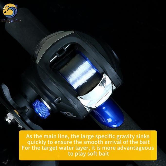 Codbisa- Bingolife Jepang 100% Fluorocarbon Senar Tali Pancing 7~42Lb 100M