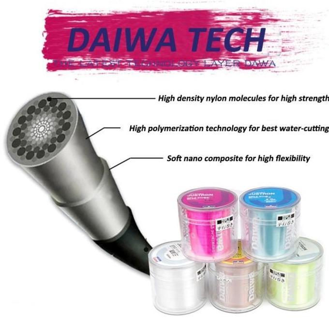 Codbisa- Daiwa Senar Pancing Nilon Pe / Senar Pancing Kuat / Benang Pancing