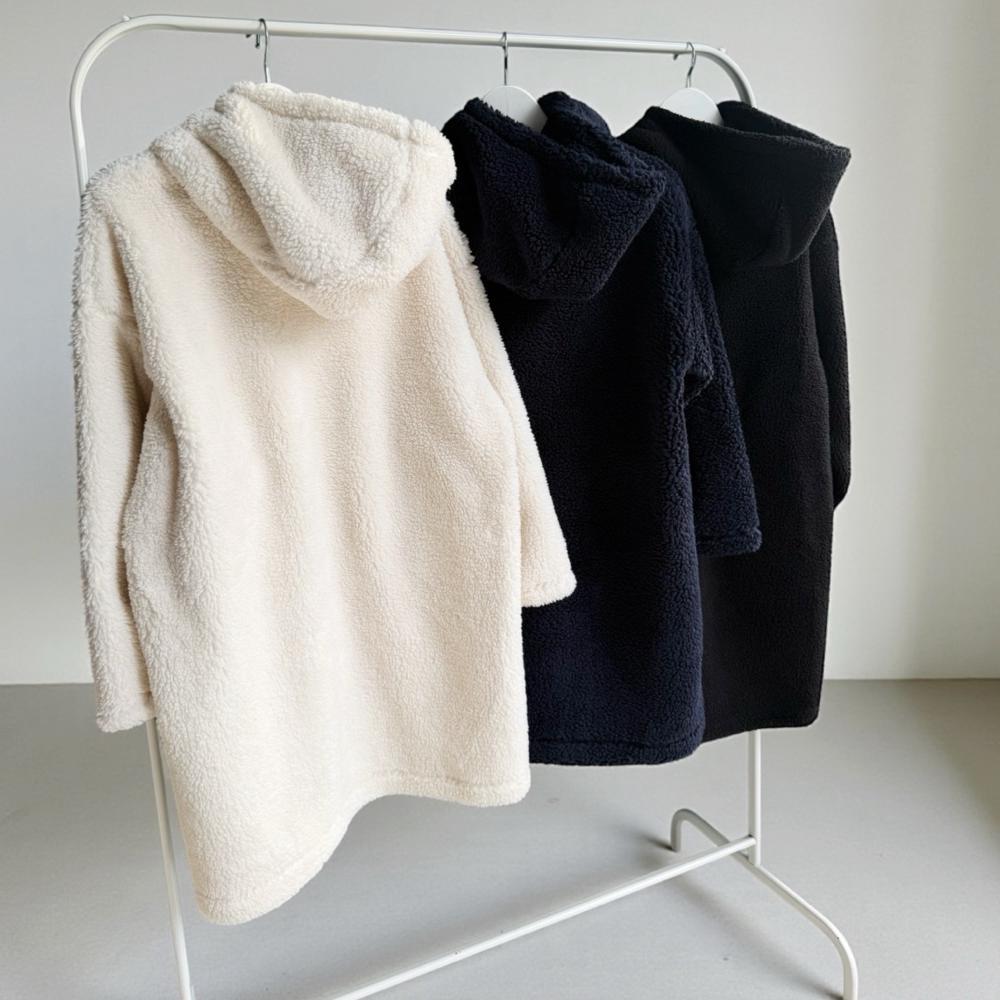 HOT DEALS JACKET MUSIM DINGIN WINTER SHERPA PANJANG WANITA DEWASA STL