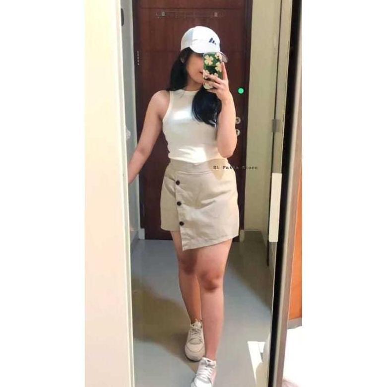 hot deals rok celana jumbo-celana pendek jumbo wanita-skirt pants korean style