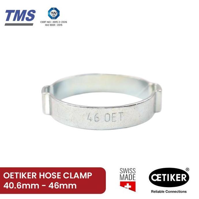 ZOLDYCK Klem Selang Oetiker Hose Clamp 2 Ear 40.6mm - 46mm Original