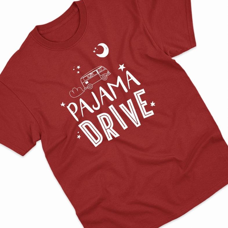 Saless Blusafe - Kaos Pajama Drive Jkt48 - 20S Cotton Combed - Kaos Unisex Pria Wanita