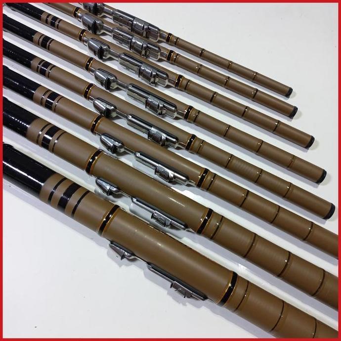 Joran Tegek Kolong Oregon Suluh 180 - 210 - 240 - 270 - 300 - 360 - 450 - 540 Fiber Ring Kuat Ruas P