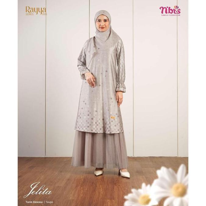 [SUPER PROMO] NIBRAS JELITA TUNIK CANTIK CASUAL SIMPEL  RAYA SERIES 2025 SALE PG